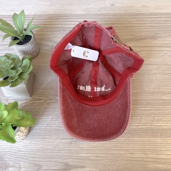 CC but first coffee adjustable hat OS NWT - Picture 7 of 7
